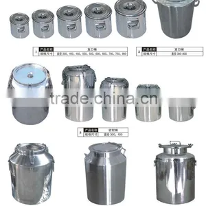 15 Gallon Open Top Stainless Steel Barrel thumbnail-1