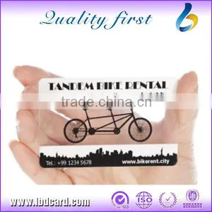 Hot Sell Blank PVC Business Cards / NFC Transparent Cards thumbnail-3