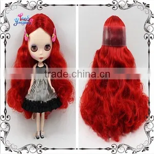 New Style Long Red Deep Curly Neo Blythe Doll Wigs thumbnail-1