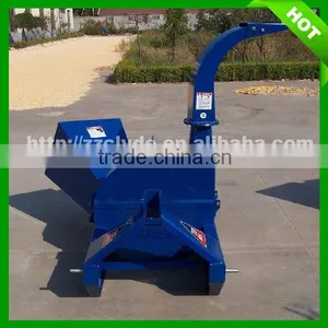 Hydraulic Feeding Industrial Wood Shredder Chipper Tractor Wood Chipper for Sale thumbnail-1
