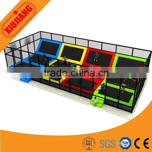 Large Adult Trampoline Safety Net Amusement Park Outdoor With Safety Pad thumbnail-6