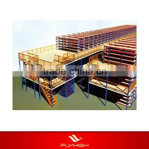 Gondola Modern Advertising Display Supermarket Steel Shelf thumbnail-1