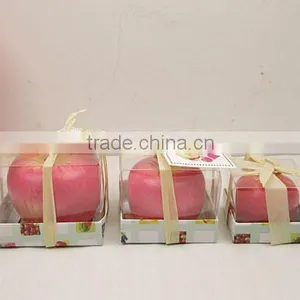 2015 Hot Selling Christmas Eve Apple Candle thumbnail-2
