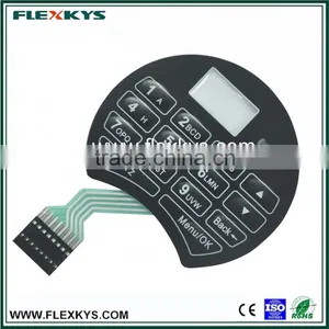 Plastic Poly Dome 6 Push Buttons Membrane Switch thumbnail-1