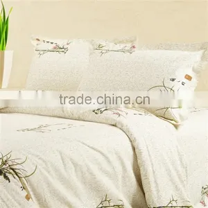 High Quality 100% Polyester Fabric Printed Fabric Soft Fabric Brushed Bedsheet of China thumbnail-1