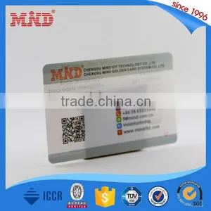 MDP325 Hot Sale Top Quality Custom Transparent Plastic Business Cards thumbnail-3