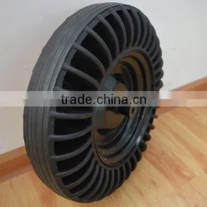 Wheelbarrow Rubber Tire With pu Foam Wheel thumbnail-1