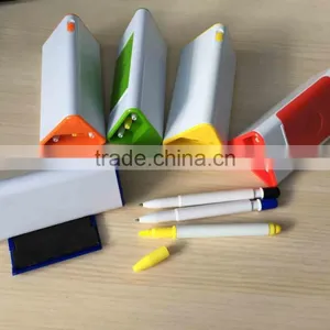3 in 1 Highlighter Set With Led and Phone Holder/multi Colored Highlighter Pen thumbnail-5