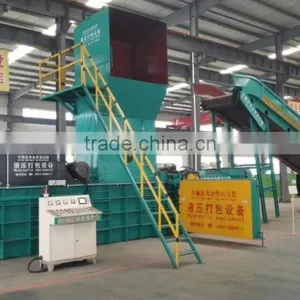Automatic Hyraulic Scrap Plastic Baler/ PET Bottle Baler/ Plastic Film Baler thumbnail-6