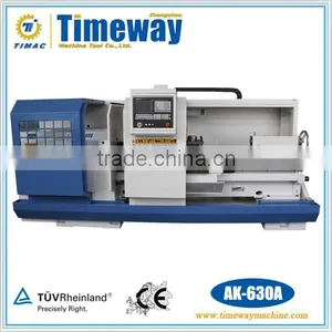 AK-630A Economic CNC Horizontal Lathe/Flat Bed Type CNC Lathe thumbnail-1