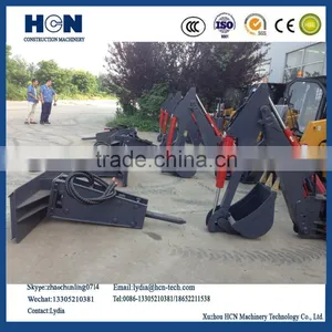 HCN 0203 Hydraulic Breaker With a Skid Steer Adaptor Plate thumbnail-6