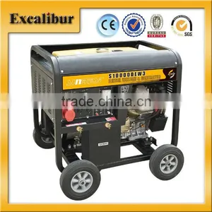 10kw Single Phase Open-frame Diesel Welder Generator for Sales thumbnail-1