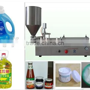 Double Head Paste Cream Filling Machine for Liquid Shampoo thumbnail-3