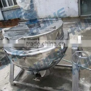Stainless Steel Gas Heating Jacketed Mixing Kettle thumbnail-1