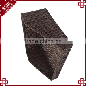 China Supplier Direct Sale Supermarket Fruit and Vegetable Display Rack With Rattan Basket thumbnail-5