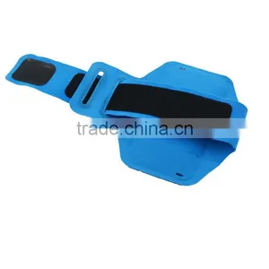 Waterproof Mobile Phone Neoprene Armband for Running Lycra Armband LED Armband Case With Key Holder thumbnail-5