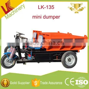 Adult Mini Hydraulic System for Dump Truck/New Design Three Wheel Used Tipper Trucks/construction Equipments Garden Cat Dumper thumbnail-1