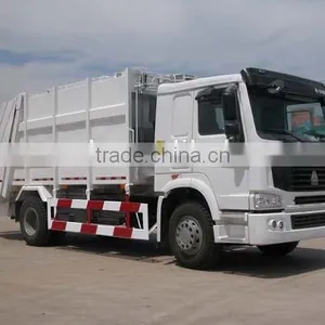 QINGZHUAN 16m3 SINOTRUK 4X2 HOWO New Howo Garbage Truck Ethiopia Truck thumbnail-1