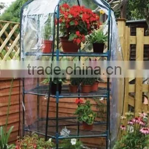 Mini Hexagon Greenhouse,PVC Cover thumbnail-1