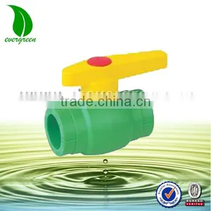 China Supplier Iron Ball Plated Chrome PPR Ball Valve thumbnail-1