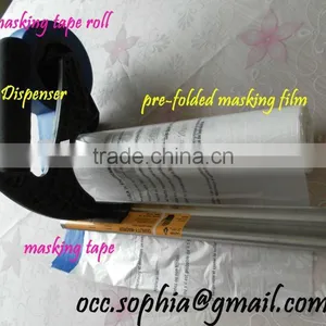 Pre-folded Masking Plastic Film thumbnail-1