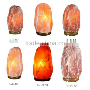 Crystal Salt Himalayan Natural Rock Pink Salt Lamps Air Purifying Natural Shape thumbnail-1
