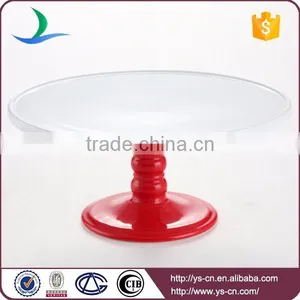 Party Favors Ceramic Round Cake Stand thumbnail-1