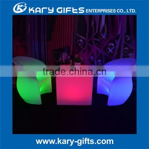 Rechargeable Multi Color Light Glow Cube LED Furniture thumbnail-4
