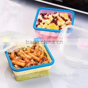 Collapsible Lunch Box, Lunch Container, Bpa Free Lunch Box OEM ODM thumbnail-5