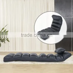 Lounge Sofa Bed Folding Adjustable Floor Lounger Sleeper Futon Mattress Seat Chair thumbnail-1