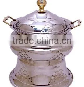 Unique Design Royal Style Stainless Steel Hanging Chafing Dish for Banquet | Hot Sale Chafing Dish thumbnail-1
