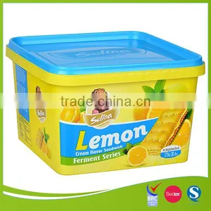 2015 New Design Low Price Cream Cookie Container thumbnail-1