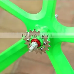 700C Lightest Strongest Magnesium Alloy Bike Wheel /fixed Gear Type Hub Bike Wheel thumbnail-3