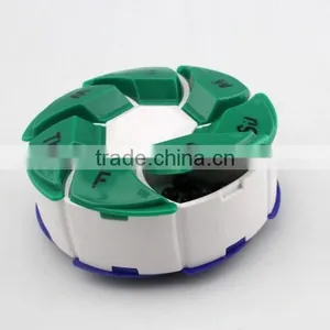 14 Grids Galaxy Gift Plastic Pill Box With Lock Pill Organizer thumbnail-3