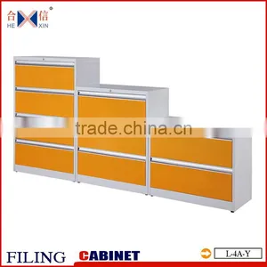 4 Drawer Steel Filing Cabinet File Cabinet Lateral Drawer thumbnail-1