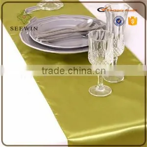 Elegant Soft Quilt Satin Table Runner for Wedding and Home Use Decoration thumbnail-1