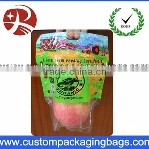 Cold Storage Fruit Packaging Bags Zipper Top CPP With Laminated thumbnail-1