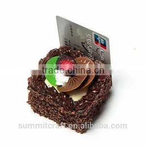 Artificial Resin Mini Cake Custom Food Fridge Magnet thumbnail-3