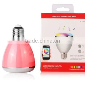 2017 Innovative Music Mini Audio E27 T2219 Bluetooth Speaker Led Bulb With App Remote thumbnail-5