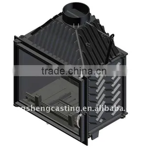 Popular Russian Style Cast Iron Enamel Pellet Stove thumbnail-1