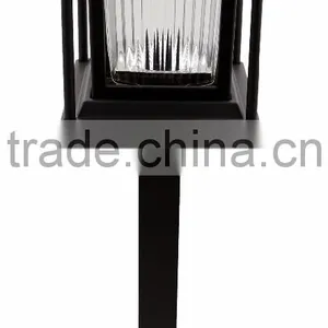 2pk Diecast Aluminum Solar Path Light Outdoor LED Landscape Lawn Garden Lamp -140 mm thumbnail-1