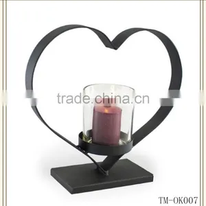 Iron Heart Black Wedding Candelabra thumbnail-1