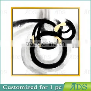 Wholesale Popular Designed Canvas Printed Painting With Gold Foil thumbnail-1