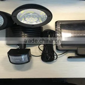 FQ-N104 Twin Head Solar Security Light,Led Light With Sensor,moving Head Light thumbnail-1