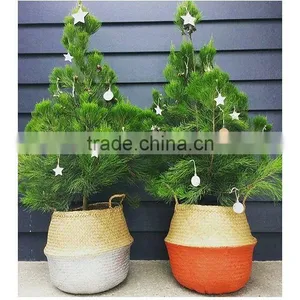 Christmas Decoration Belly Basket Planter thumbnail-1