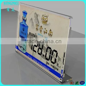KM-CP67 Wall Mounted White High Quality Acrylic Doorplate Frame With 4 Screws thumbnail-4
