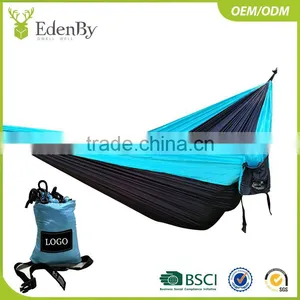 2017 Paypal Accept Outdoor Double 2 Person Nylon Hammocks Camping Hammock thumbnail-2