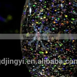 PVC Big Transparent and Black Hat of Snowman for Table Decoration thumbnail-4