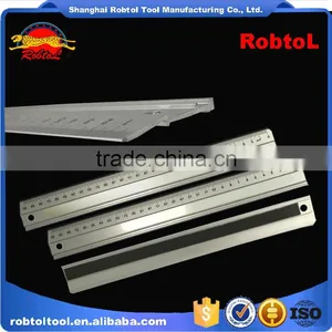 Straight Edge Aluminum Ruler Cork Backed no Skid Metric Non Marring Rotting Anodised Finish Etched Scale thumbnail-6