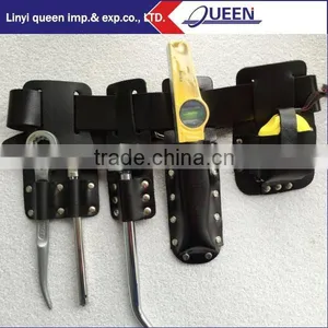 Construction Tool Belt With Four Tool Pouches Set thumbnail-2